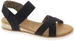 Skechers Desert Kiss- Secret Picnic 33386-BLK, Womens sandals, black, 40 EU