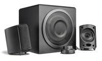 Wavemaster MOODY 2.1 Lautsprecher System (65 Watt) Aktiv-Boxen Nutzung f&uuml;r