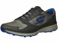 Skechers Herren Fairway Plus Fit Golf Shoe Golfschuh, Charcoal/Blau, 48 EU