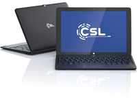 Tablet CSL Panther Tab HD Windows 10 Pro mit Tastatur, 10,1 Zoll 1920x1200 IPS,...