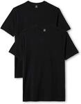 LERROS - Herren Rundhals Doppelpack Tshirt, Regular Fit, (2003014), Gr&ouml;&szlig;e:S,