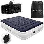 Juskys Luftmatratze Selbstaufblasend 150x200cm - Luftbett 2 Person mit integr.