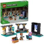 LEGO Minecraft Die Waffenkammer - Spielzeug mit Netherportal, inkl. Alex &