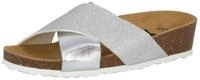 Lico BIOLINE PRIME Damen Niedrige Hausschuhe, Silber, 39 EU