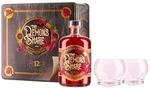 The Demon's Share 12 Years Old in Geschenkverpackung mit 2 Gl&auml;ser | Rum aus Panama 