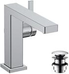 hansgrohe Tecturis E - Waschtischarmatur mit Push-Open Ablauf, energiesparend