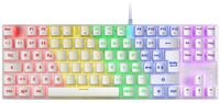 Mars Gaming MK80 Wei&szlig;, Italienisch Sprache, Mechanische Gaming Tastatur TKL FRGB,