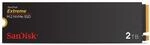 SanDisk Extreme M.2 NVMe SSD 2 TB (Interne SSD, PCIe Gen 4.0, bis zu 5.150 MB/s,