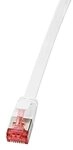 LogiLink CF2021S Patch Kabel CAT6 U/FTP (Shielded) (PIMF) Flat Slimline AWG32,...