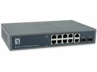 LevelOne GEP-1221 Netzwerk-Switch Unmanaged Gigabit Ethernet (10/100/1000) Power Over