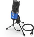 FIFINE USB Mikrofon PC, Microphone f&uuml;r MAC PS4 PS5, Streaming Microfon mit St&auml;nder,