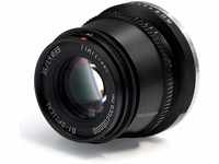 TTArtisan 35mm F 1.4 Objektiv APS-C MF Kameraobjektiv für EOS M-Mount Kameras...