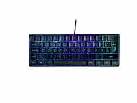 SureFire Kingpin X1 60% Gaming Tastatur German, Gaming Multimedia Keyboard klein &
