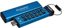 Kingston IronKey Keypad 200C 128GB Verschl&uuml;sselter USB | Alphanumerische...
