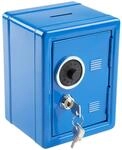 Idena 50036 - Spartresor, 120 x 105 x 160 mm, blau, 1 St&uuml;ck