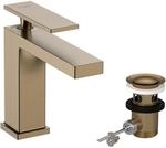 hansgrohe Tecturis E - Waschtischarmatur mit Zugstangen-Ablauf, energiesparend