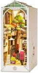 ROBOTIME DIY Book Nook Kit, Wand H&auml;ngen Miniature House, Puzzle Haus Modell