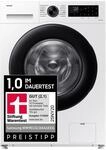 Samsung Waschmaschine, 9 kg, 1.400 U/min, EEK: A, Mikroplastik-Programm, Ecobubble,
