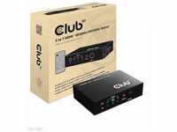 Club3D CSV-1381 HDMI™ 3 auf 1 Umschalter 8K60Hz/4K120Hz Umschalter