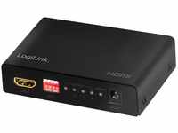 LogiLink HD0038 - HDMI-Splitter, 1x4-Port, 4K/60 Hz, Downscaler, EDID