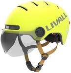 LIVAL L23_Smarter City-Helm mit Visier in gelb_M_54-58 cm