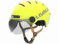 LIVAL L23_Smarter City-Helm mit Visier in gelb_M_54-58 cm