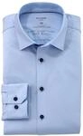 OLYMP Herren Oberhemd Langarm No. Six 24/Seven,Single Jersey,438
