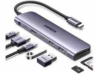 UGREEN Revodok USB C Hub mit 4K HDMI, PD100W, USB-C/2*USB-A 5Gbps Ports, SD/TF