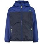 CMP - Kinderjacke mit Regenkapuze, Schwarz Blau, 128