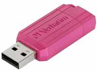 Verbatim USB Drive 2.0 Pinstripe USB-Stick 128GB Pink 49460 USB 2.0