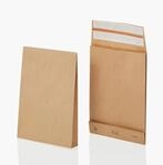 e-Green Faltentasche 350x250x50 mm (250 St&uuml;ck), haftklebende Faltentaschen mit