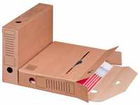 Smartbox Pro Archiv-Ablagebox mit Automatikboden, 25er Pack, braun