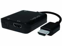 LogiLink CV0106, 4K x 2K HDMI Audio Extractor Converter, um Video- + Audiospuren zu
