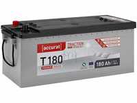 Accurat Traction T180 AGM Batterie - 12V, 180Ah, zyklenfest, bis 30% mehr...