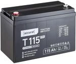 Accurat Traction T115 Pro AGM Bleiakku- 12V, 115Ah, +30% Startleistung, wartungsfrei,
