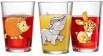 Ritzenhoff & Breker Kindergl&auml;ser Waldtiere, 3er Set, 205 ml, Bedruckte...