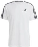 Adidas Herren Train Essentials 3-Stripes Training Tee, White/Black, M