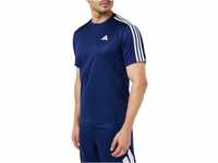 Adidas IB8152 TR-ES Base 3S T T-Shirt Herren Dark Blue/White Größe S