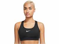 Nike Damen Swoosh SPT T-Shirt, Schwarz/Weiß, XL
