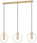 EGLO Pendelleuchte Manizales, 3 flammige H&auml;ngelampe minimalistisch, elegant,