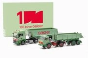 herpa Jubil&auml;umsset 100 Jahre Geiger Man TGS TM und Mercedes-Benz NG...