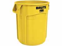Rubbermaid Commercial Products Brute Round Container 75.7L - Yellow
