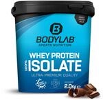 Whey Protein Isolate 2kg Schokolade Bodylab24, Eiwei&szlig;pulver aus Whey Isolat, Whey