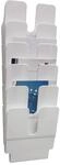 Durable Prospektspenderset (Flexiplus 6, A4 Hochformat) 1 Set, weiss, 1700008011