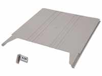 Wandsortierer FLAT, für Format DIN A4, Füllhöhe 9 mm, Ablagefach grau.