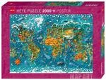 Heye Miniature World, Teal/Turquoise Green