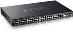 Zyxel 48-Port GbE L3 Access Switch with 6 10G Uplink (XGS2220-54)