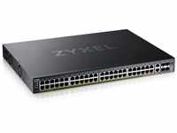 Zyxel 48-Port GbE L3 Access PoE+ Switch with 6 10G Uplink (960 W) (XGS2220-54FP)