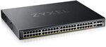 Zyxel 48-Port GbE L3 Access PoE+ Switch with 6 10G Uplink (960 W) (XGS2220-54FP)