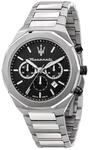 Maserati Herren Uhr, Stile Kollektion, Quarzwerk, Chronograph, aus Edelstahl -
